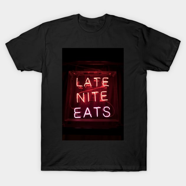 Late Night Eats T-Shirt by mooonthemoon